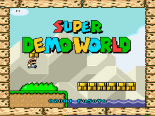 Super Mario World - Demo World III Title Screen